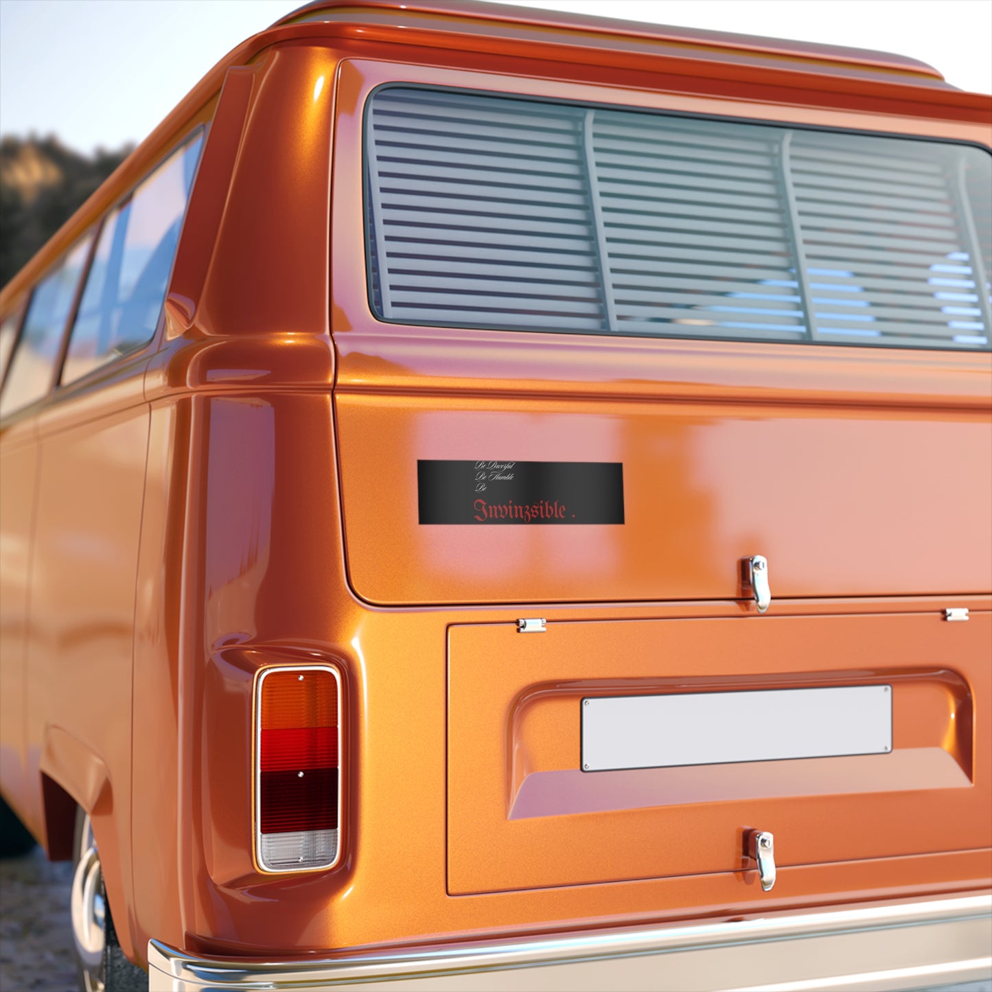 NEW I N V I N Z S I B L E Bumper Sticker - I N V I N Z S I B L E