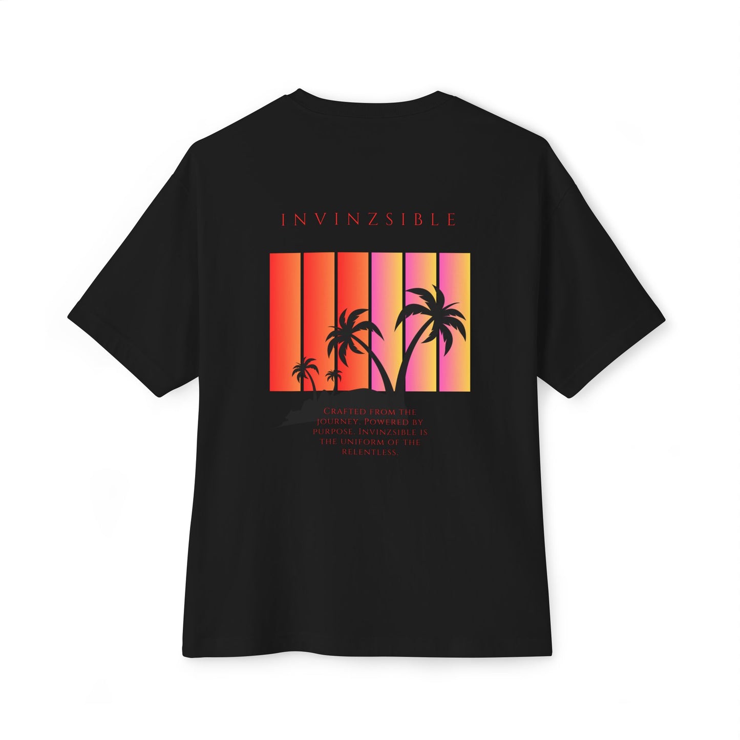 NEW ARRIVAL Men's ISLAND DAYS I N V I N Z S I B L E Oversized Tee - I N V I N Z S I B L E