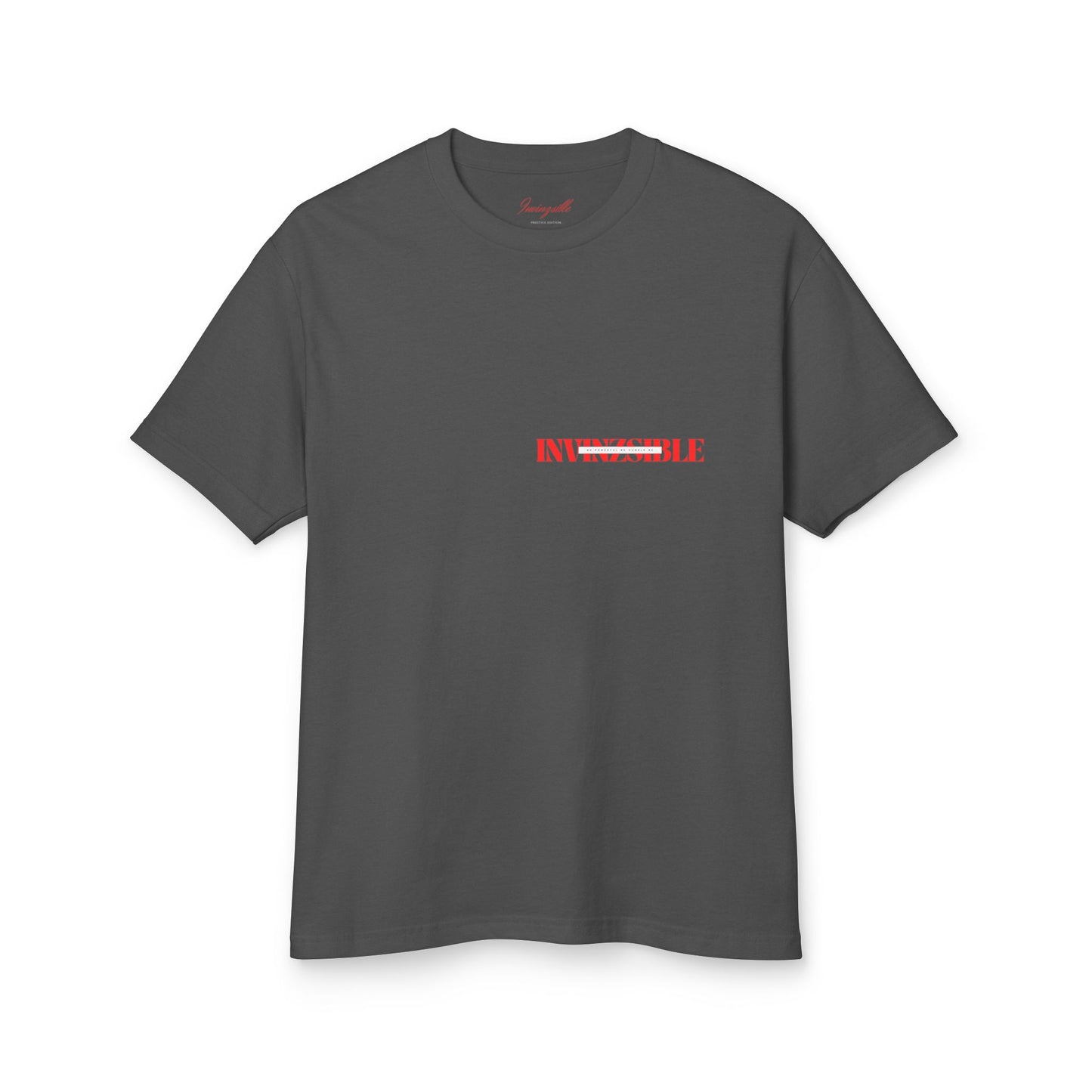 NEW Men's I N V I N Z S I B L E Faded Black PREISTIGE EDITION T-Shirt - I N V I N Z S I B L E