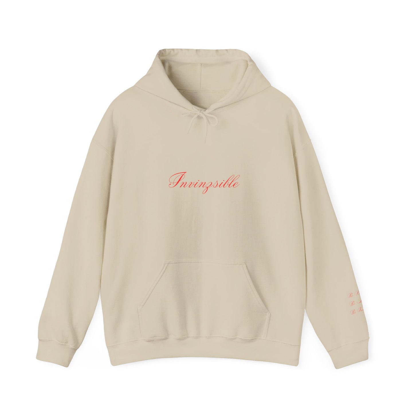 NEW Men's I N V I N Z S I B L E Hooded Sweatshirt - I N V I N Z S I B L E
