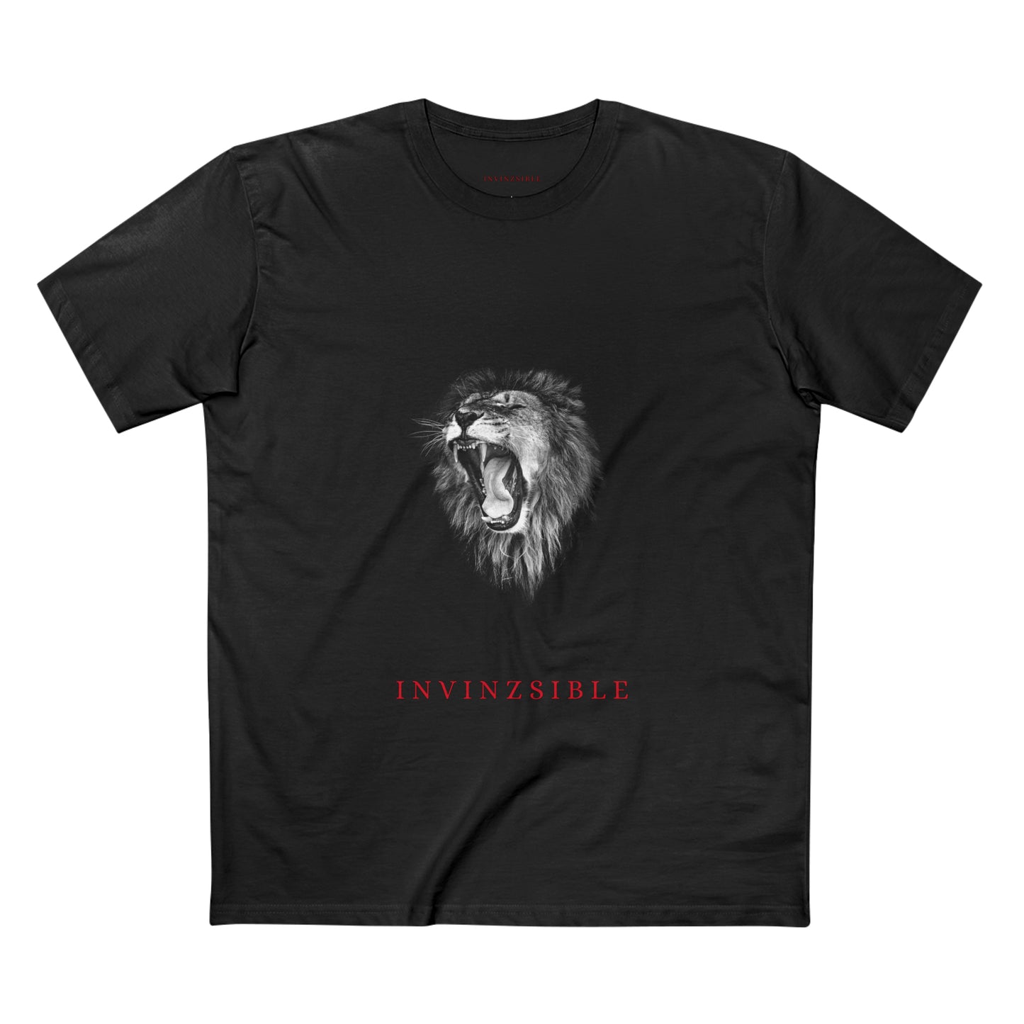 NEW LION COLLECTION I N V I N Z S I B L E Men's Tee - I N V I N Z S I B L E