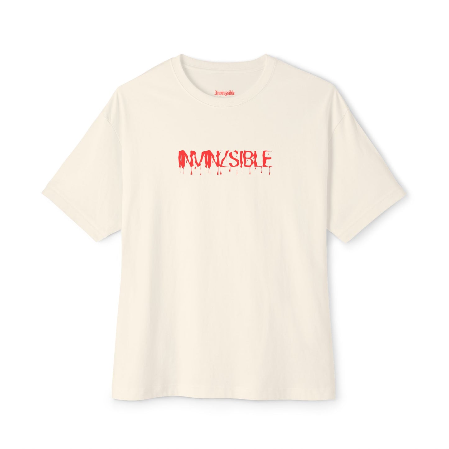 NEW Order Of The I N V I N Z S I B L E Collection Men's Graphic Oversized Tee - I N V I N Z S I B L E