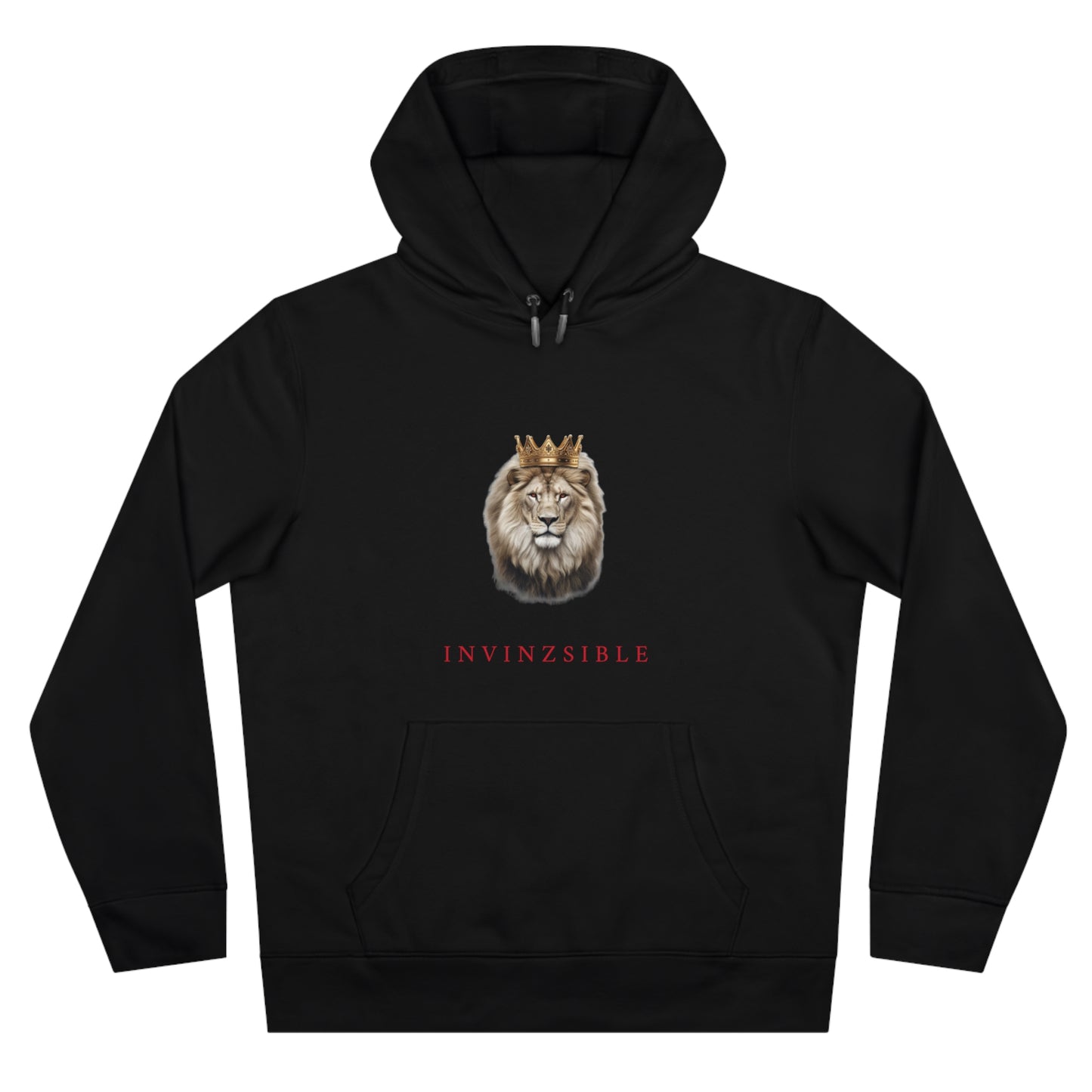 NEW LION COLLECTION Men's King Hooded Sweatshirt - I N V I N Z S I B L E