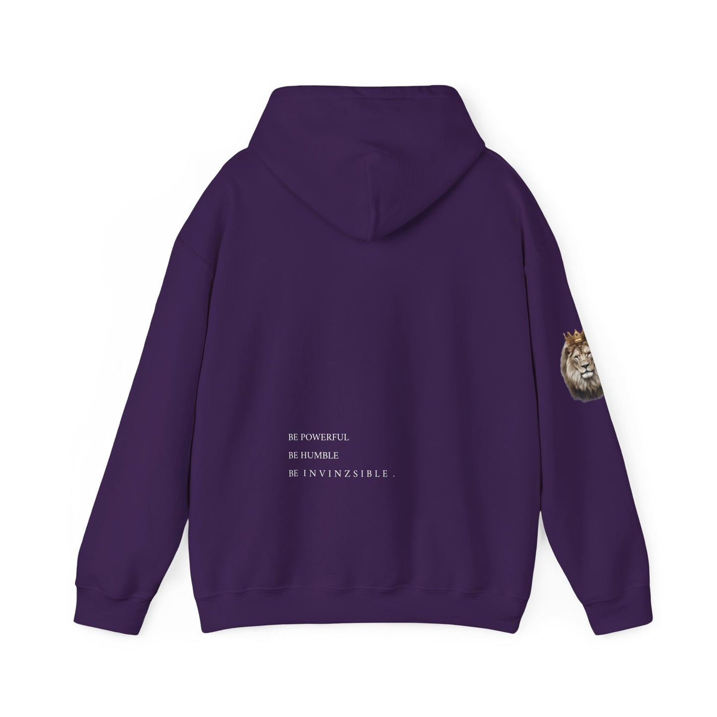 NEW LION COLLECTION I N V I N Z S I B L E Men's Hooded Sweatshirt - I N V I N Z S I B L E