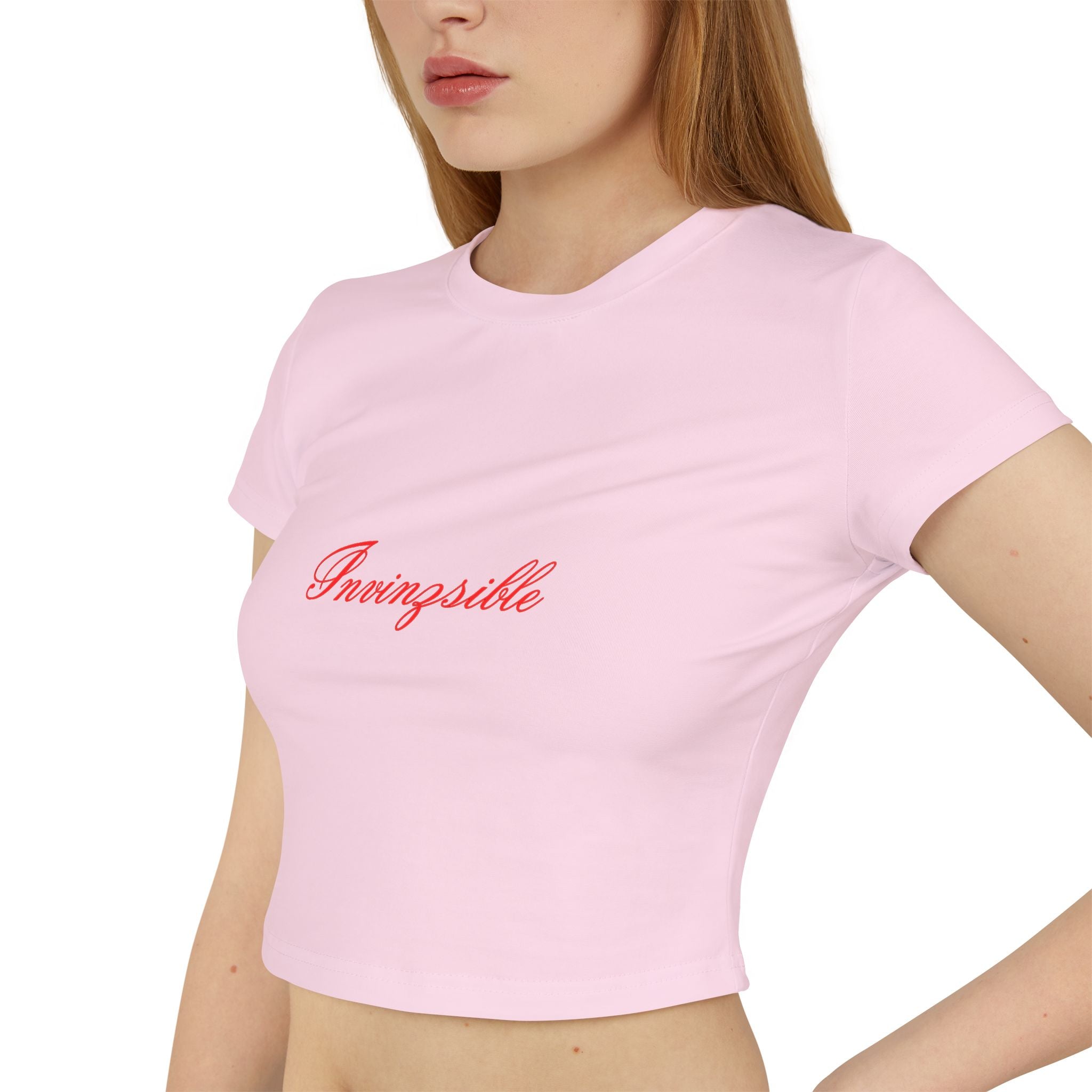 NEW ARRIVAL I N V I N Z S I B L E Women's Baby Tee - I N V I N Z S I B L E 
