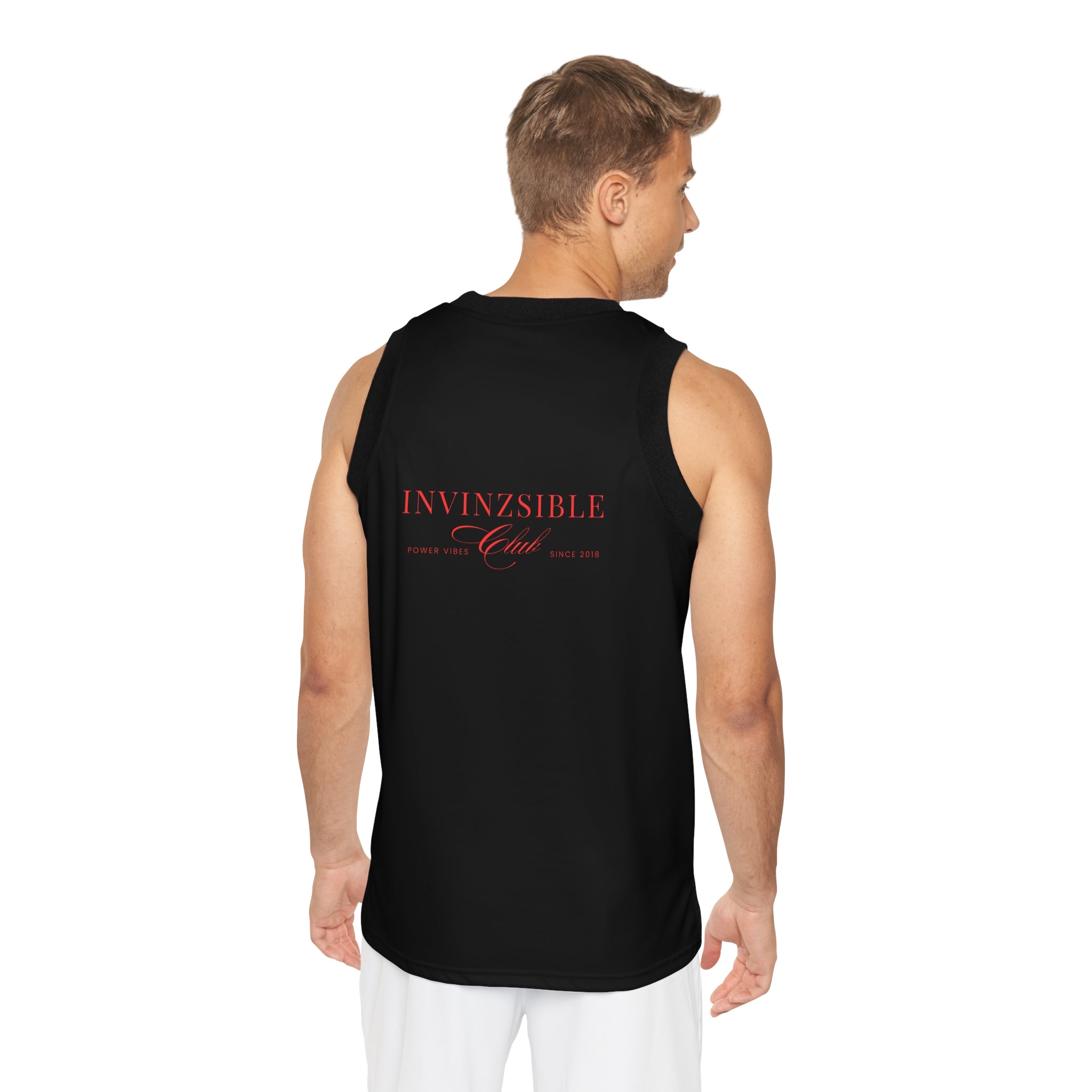 New Arrival Men's I N V I N Z S I B L E Basketball Jersey - I N V I N Z S I B L E 
