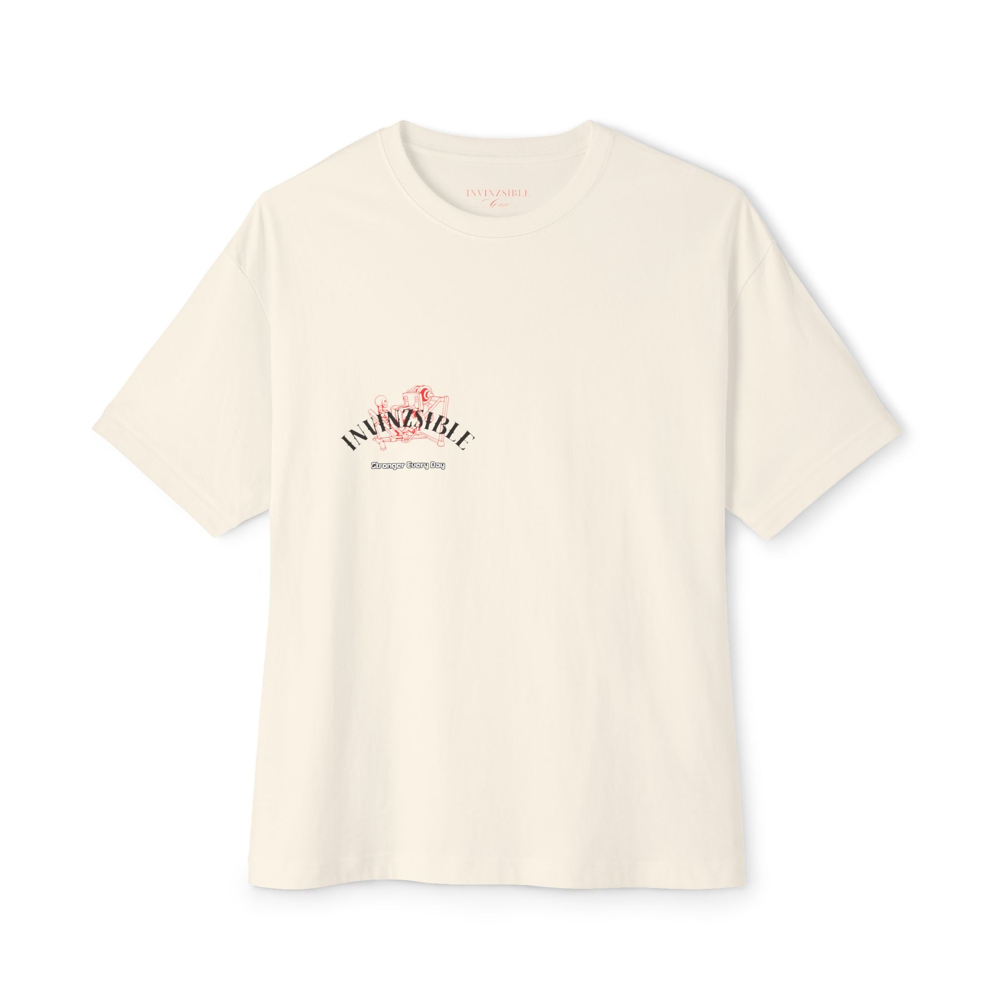 NEW ARRIVAL Men's I N V I N Z S I B L E Oversized Boxy Graphic T-shirt - I N V I N Z S I B L E 