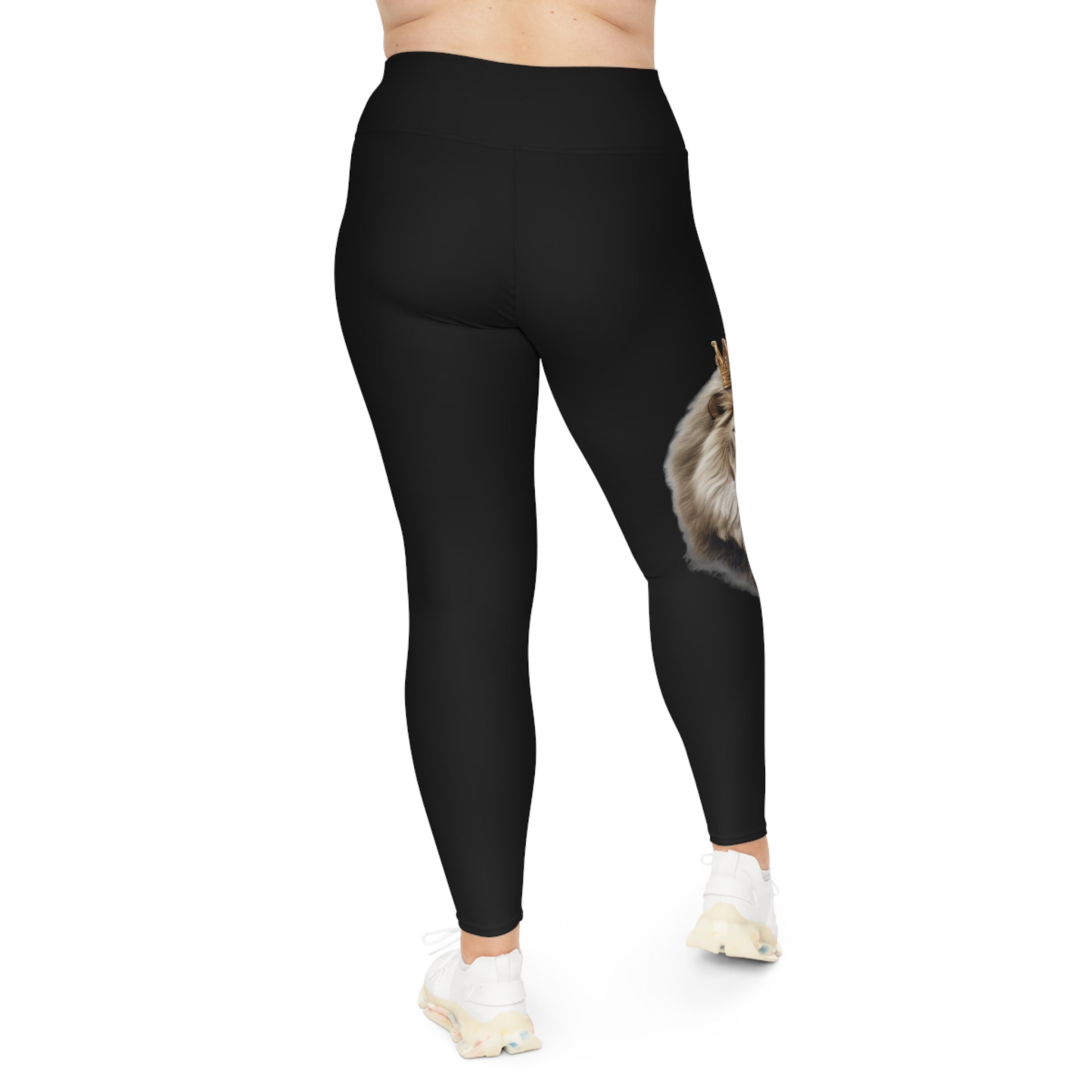 NEW LION COLLECTION I N V I N Z S I B L E Plus Size Leggings - I N V I N Z S I B L E 