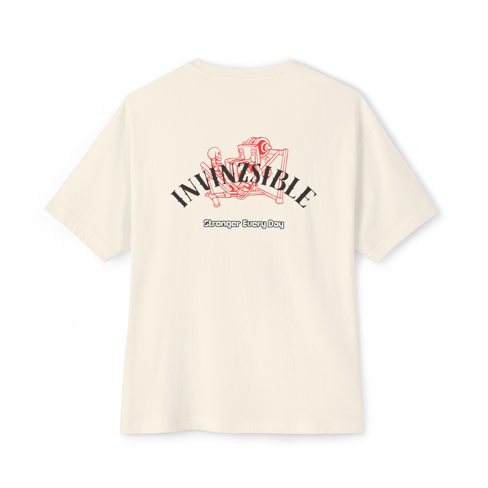 NEW ARRIVAL Men's I N V I N Z S I B L E Oversized Boxy Graphic T-shirt - I N V I N Z S I B L E 