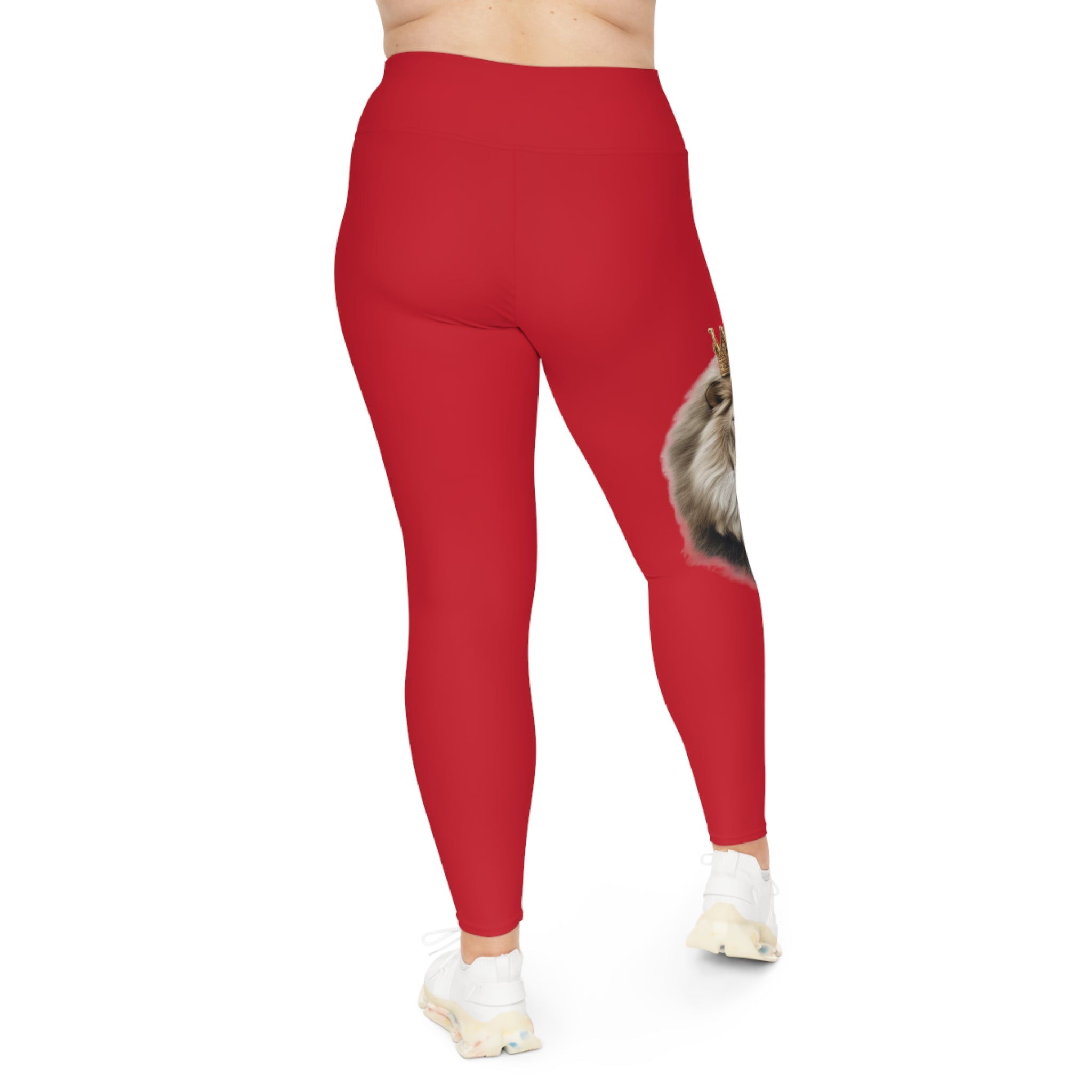 NEW LION COLLECTION I N V I N Z S I B L E Women's Plus Size Leggings - I N V I N Z S I B L E 