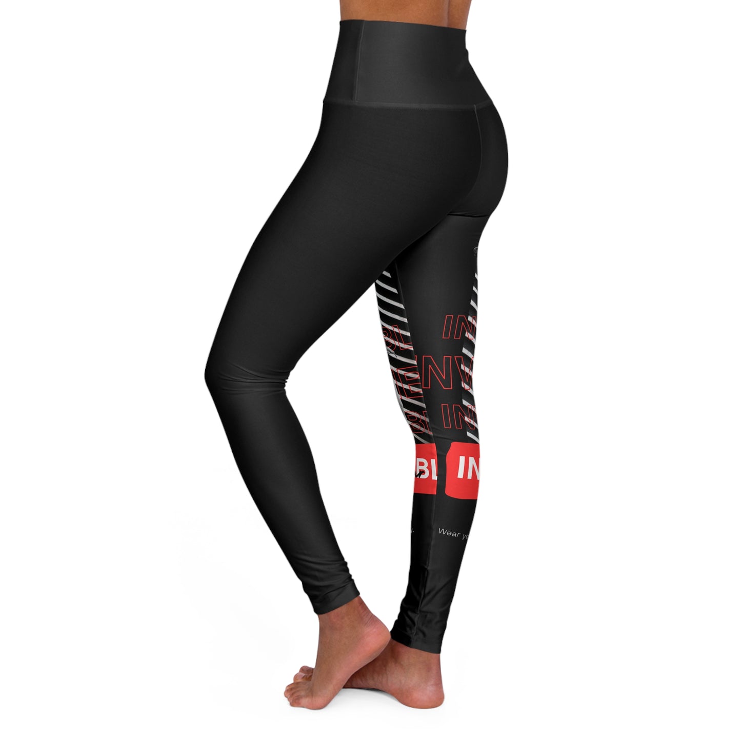 NEW ARRIVAL Women's I N V I N Z S I B L E High Waisted Yoga Leggings - I N V I N Z S I B L E 