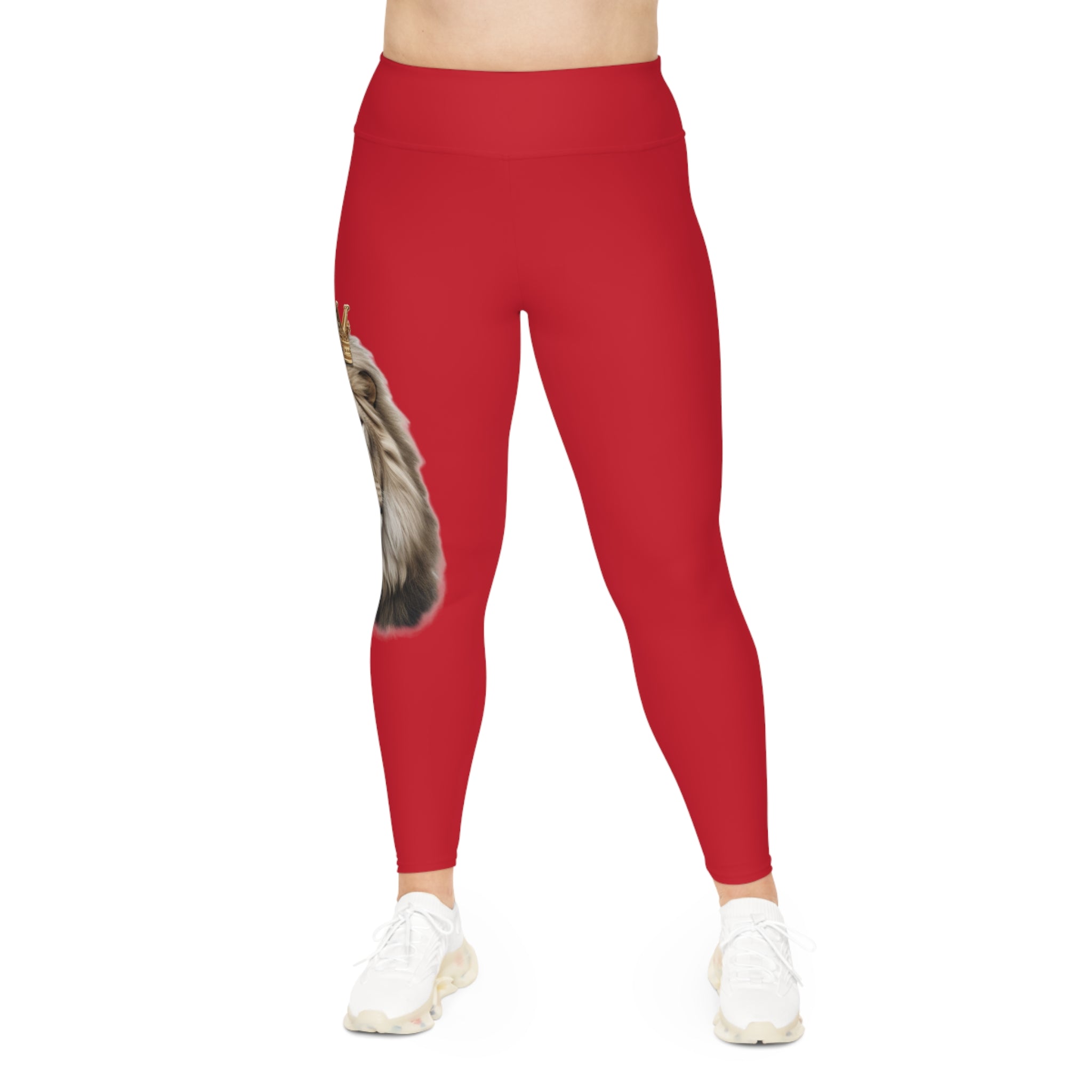 NEW LION COLLECTION I N V I N Z S I B L E Women's Plus Size Leggings - I N V I N Z S I B L E 