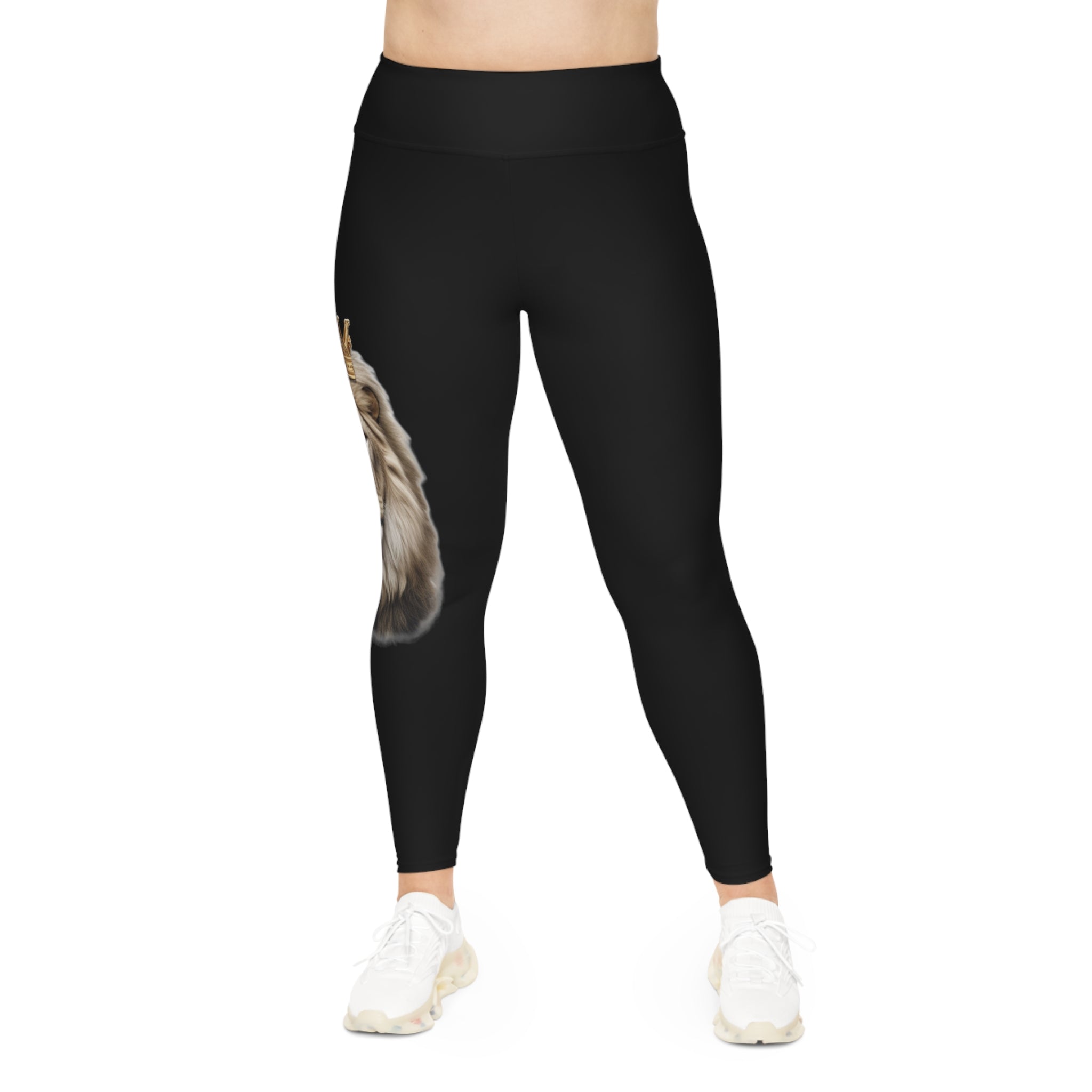 NEW LION COLLECTION I N V I N Z S I B L E Plus Size Leggings - I N V I N Z S I B L E 