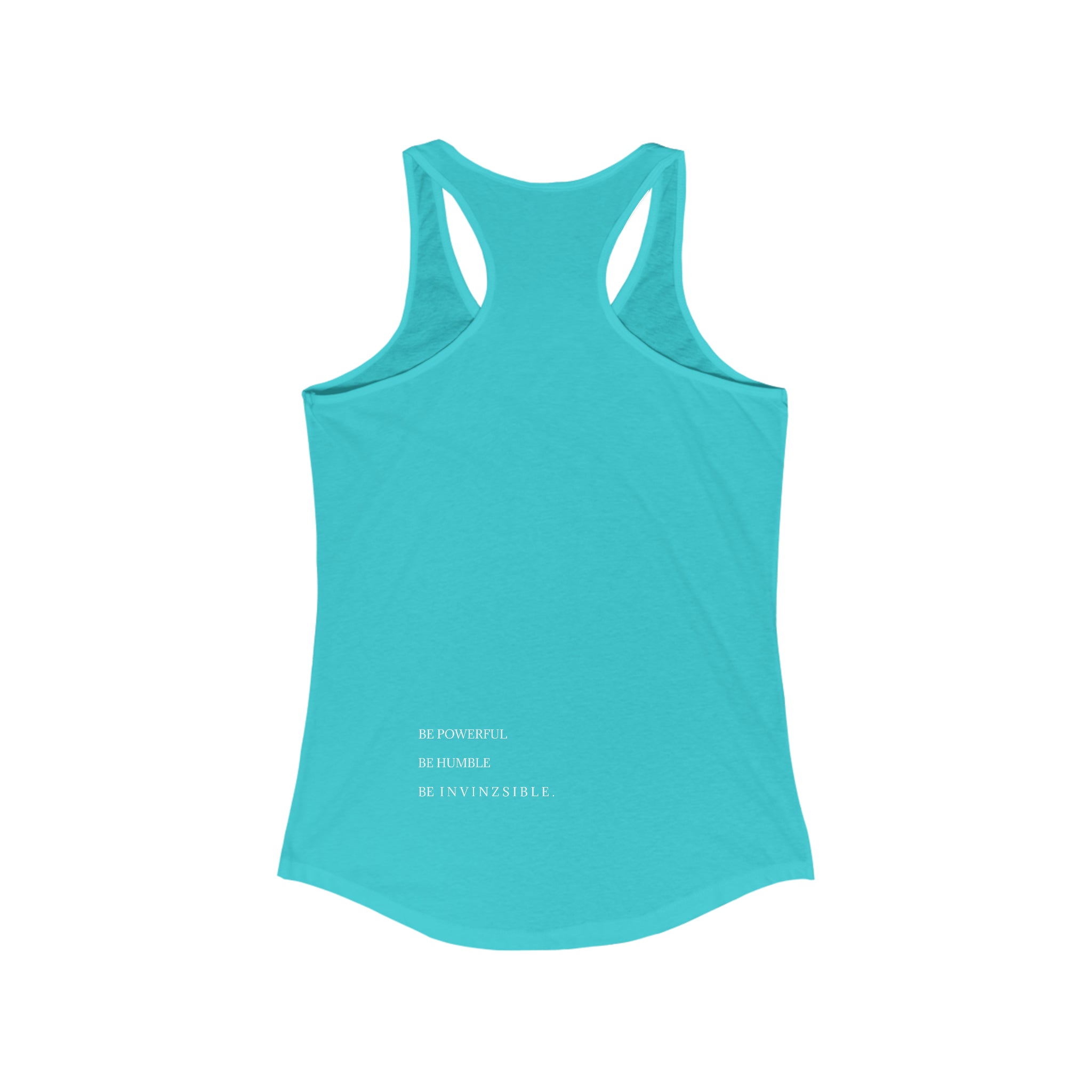 NEW COLLECTION I N V I N Z S I B L E Women's Ideal Racerback Tank - I N V I N Z S I B L E 