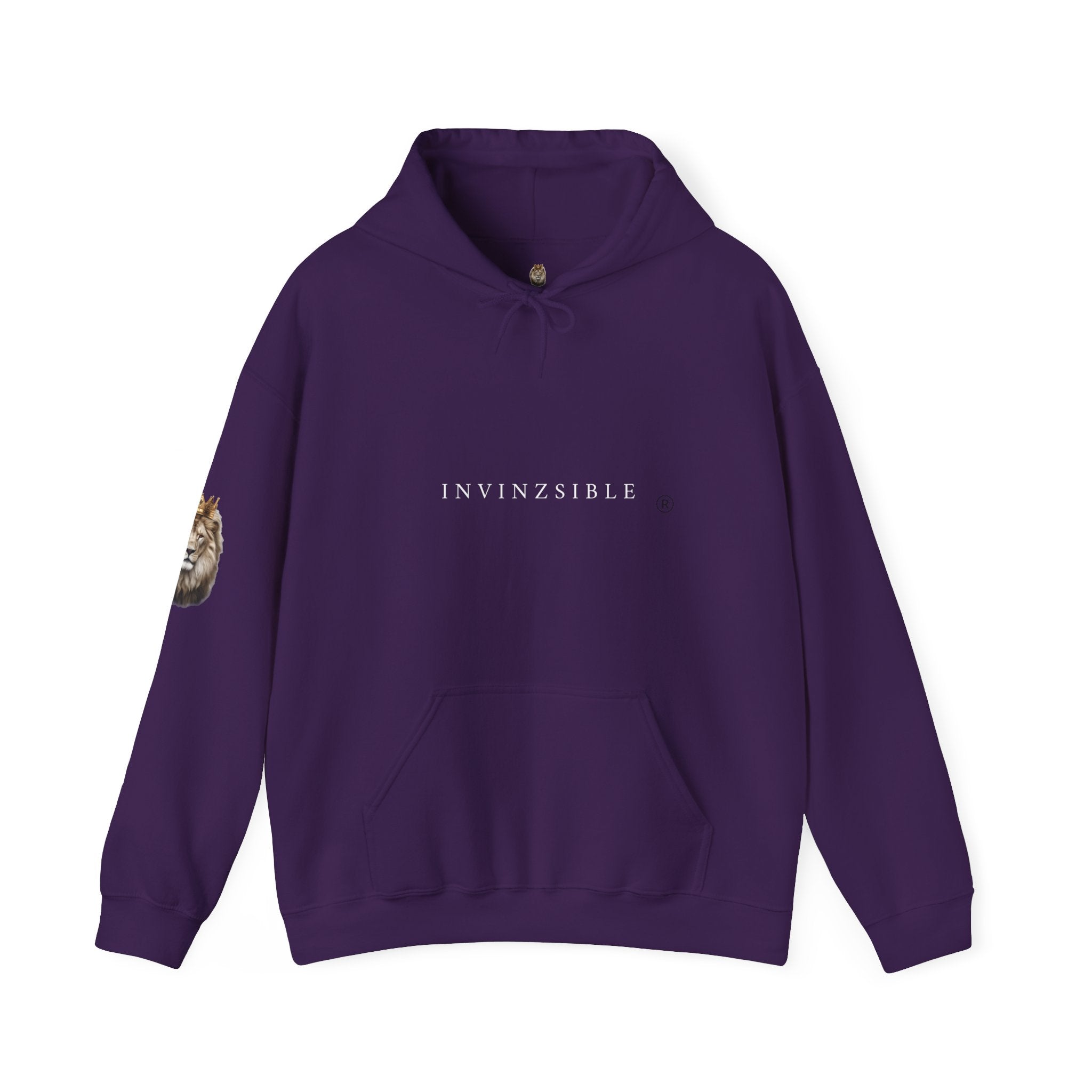 NEW LION COLLECTION I N V I N Z S I B L E Men's Hooded Sweatshirt - I N V I N Z S I B L E 