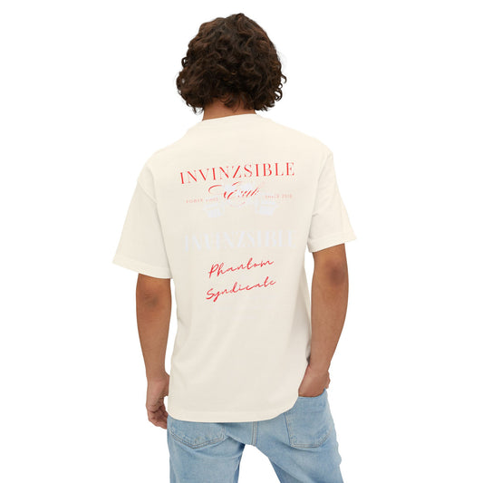 NEW Order Of The I N V I N Z S I B L E Collection Men's Graphic Oversized Tee - I N V I N Z S I B L E 